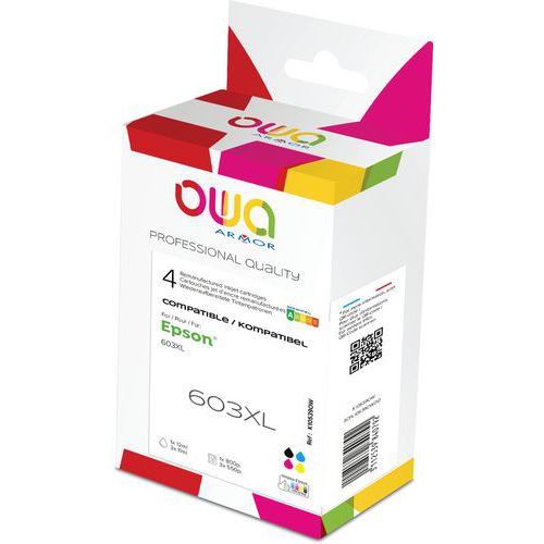 Epson 603xl Encre Remanufacturée Haute Capacité Noir