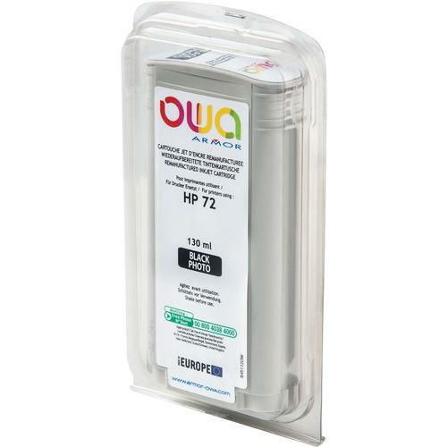 Hp 72 Cartouche D'encre Traceur Remanufacturée Noir Photo