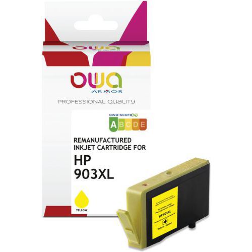 Hp 903xl Cartouche D'encre Remanufacturée Haute Capacité Jaune