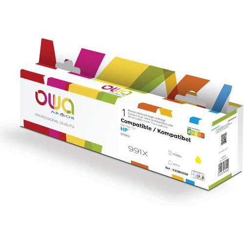 Hp 991x Cartouche D'encre Remanufacturée Jaune