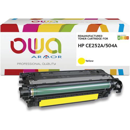 Hp Ce252a Canon 723y Toner Remanufacturé Jaune