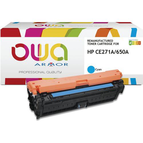 Hp Ce271a Toner Remanufacturé Cyan