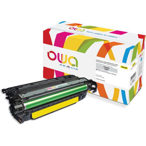 Hp Cf032a Toner Remanufacturé Jaune