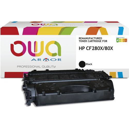 Hp Cf280x Jumbo Toner Remanufacturé Très Haute Capacité Noir