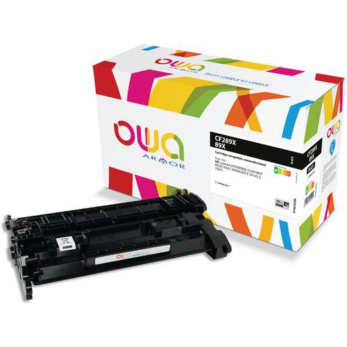 Hp Cf289x Toner Remanufacturé Haute Capacité Noir