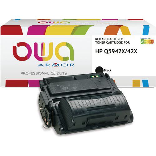 Hp Q5942x Toner Remanufacturé Haute Capacité Noir
