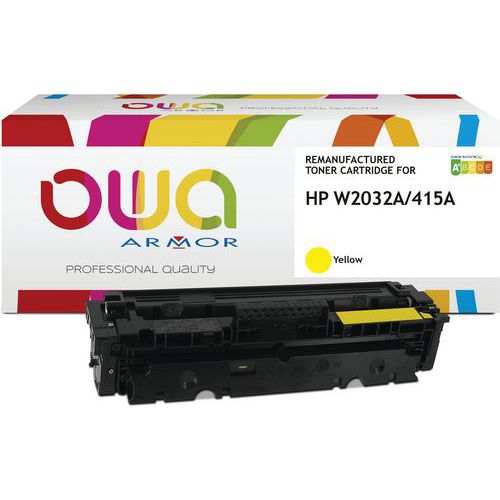 Hp W2032a Toner Remanufacturé Jaune