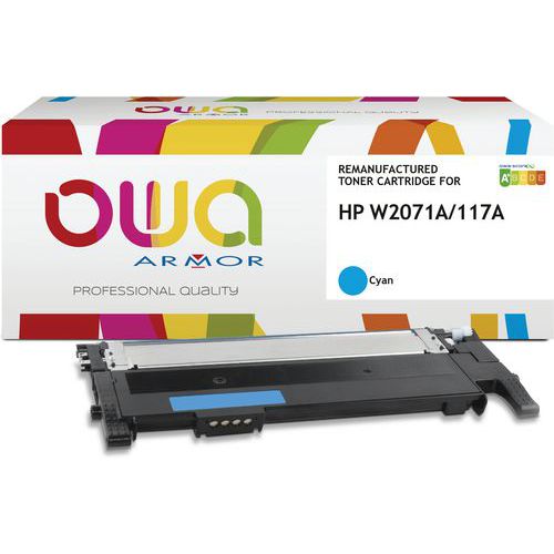 Hp W2071a Toner Remanufacturé Très Très Haute Capacité Cyan
