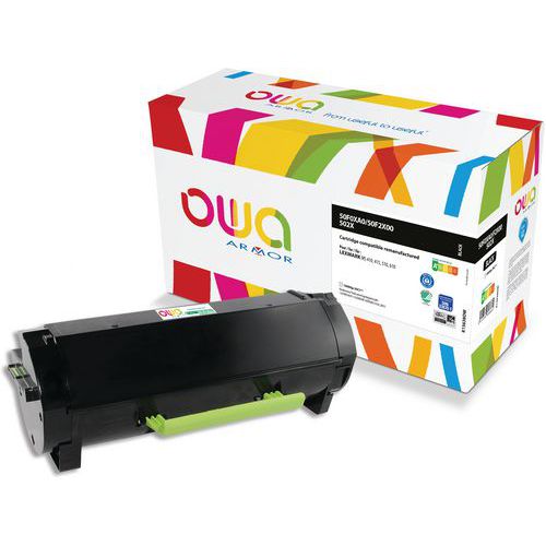 Lexmark 502x Toner Remanufacturé Haute Capacité Noir