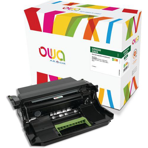 Lexmark 52d0za0 Tambour Remanufacturé Noir