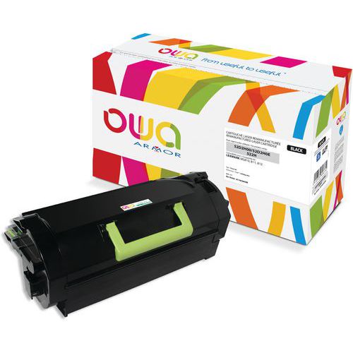 Lexmark 522h Toner Remanufacturé Haute Capacité Noir