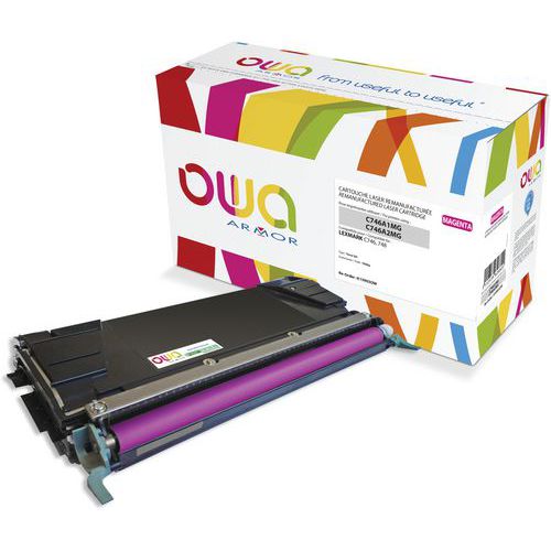 Lexmark C746 Toner Remanufacturé Magenta