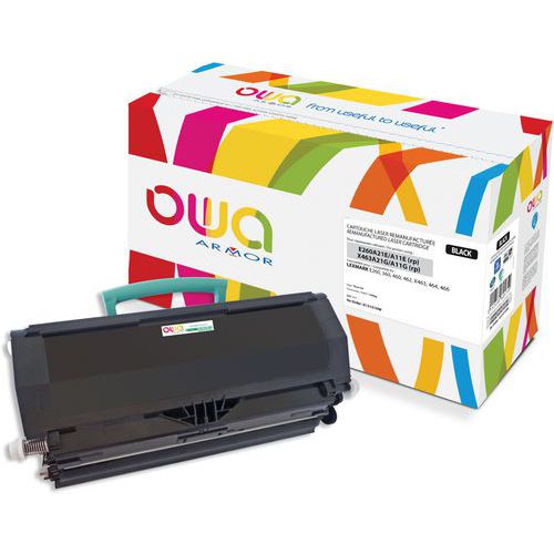 Lexmark E260-x463 Toner Remanufacturé Noir