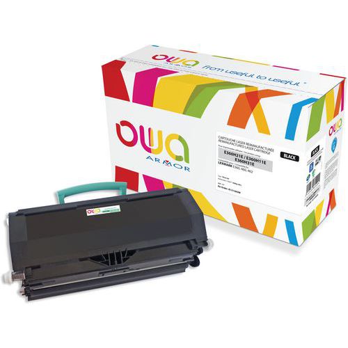 Lexmark E360 Toner Remanufacturé Haute Capacité Noir
