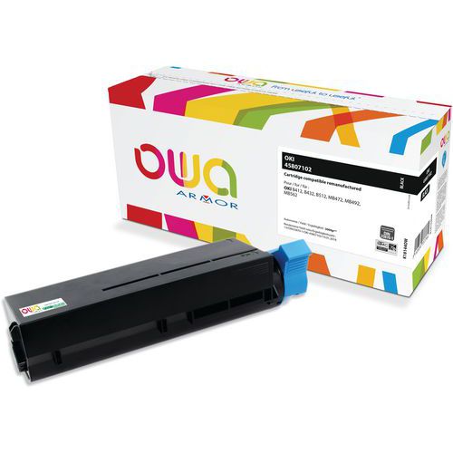 Oki B412 Std Toner Remanufacturé Noir