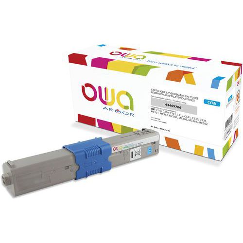 Oki C310 Toner Remanufacturé Cyan