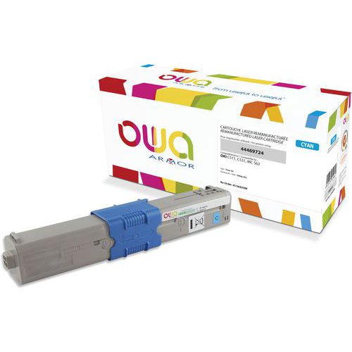 Oki C531 Toner Remanufacturé Haute Capacité Cyan