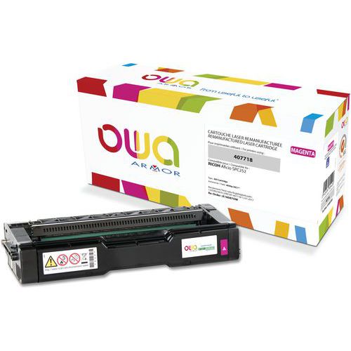 Ricoh Spc252 Toner Remanufacturé Haute Capacité Magenta