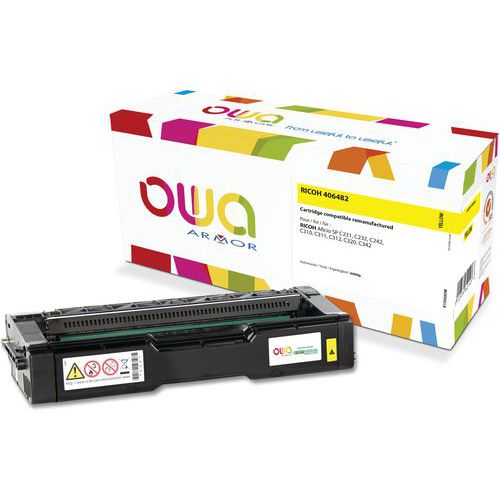 Ricoh Spc320 Toner Remanufacturé Haute Capacité Jaune