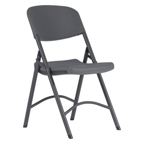 Chaises Pliantes Norman - Gris Foncé
