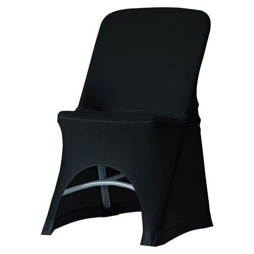 Housse Stretch Pour Chaise Norman - Noir