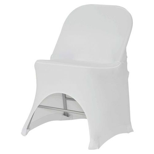 Housse Stretch Pour Chaise Boston - Blanc