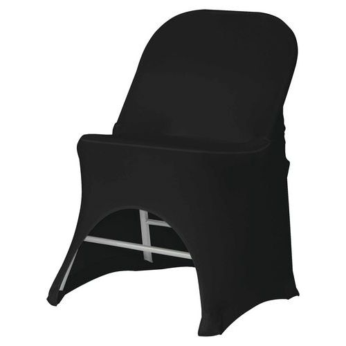 Housse Stretch Pour Chaise Boston - Noir