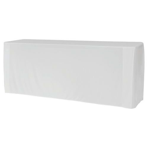 Housse Droite Pour Table M183 - Blanc