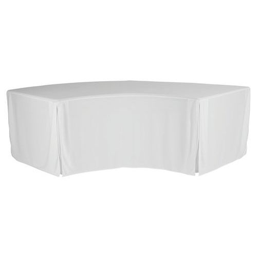 Housse Droite Pour Table Xl Moon - Blanc