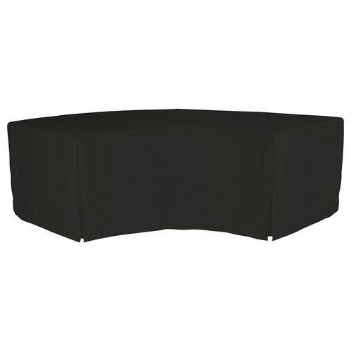 Housse Droite Pour Table Xl Moon - Noir