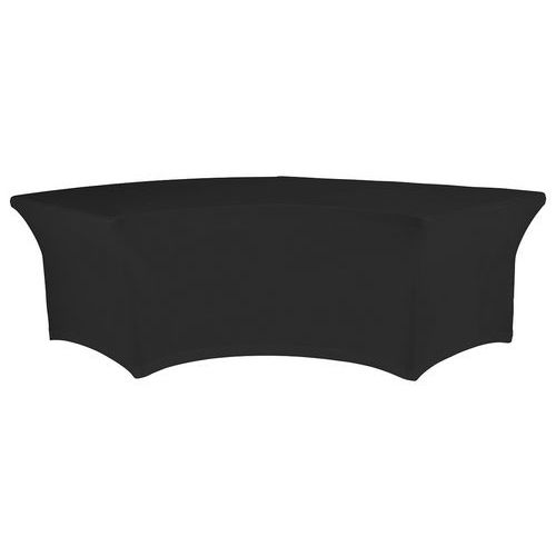 Housse Stretch Pour Table Xxl Moon - Noir
