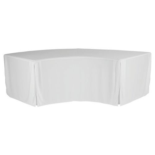 Housse Droite Pour Table Xxl Moon - Blanc