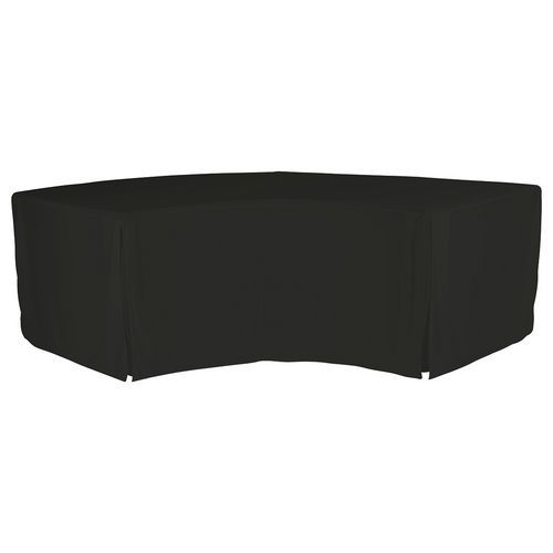 Housse Droite Pour Table Xxl Moon - Noir