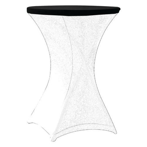 Housse Top Cover Pour Table Cocktail 80 - Noir
