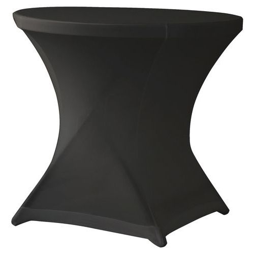 Housse Stretch Pour Table Praxis 80 - Noir