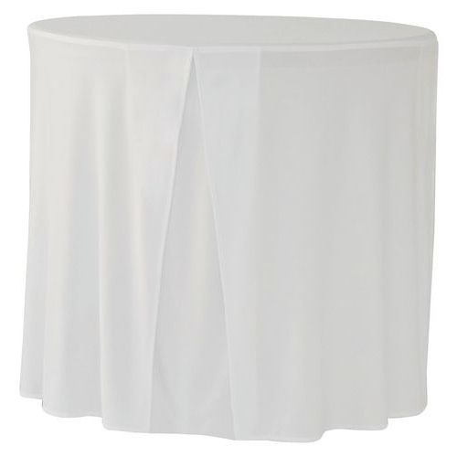 Housse Droite Pour Table Praxis 80 - Blanc