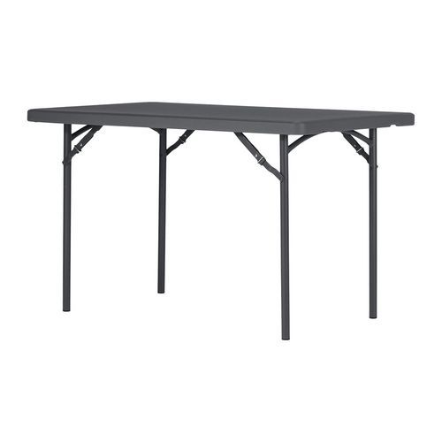 Table Pliante Xl120 - 122 X 76 Cm - Gris Bleuté