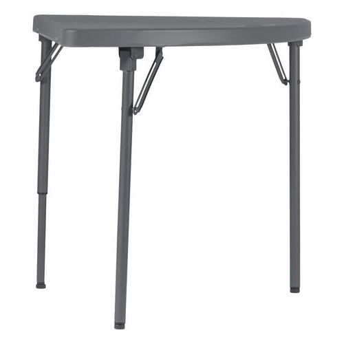 Table D'angle Pliante Xl Corner 75 X 75 Cm - Gris Bleuté