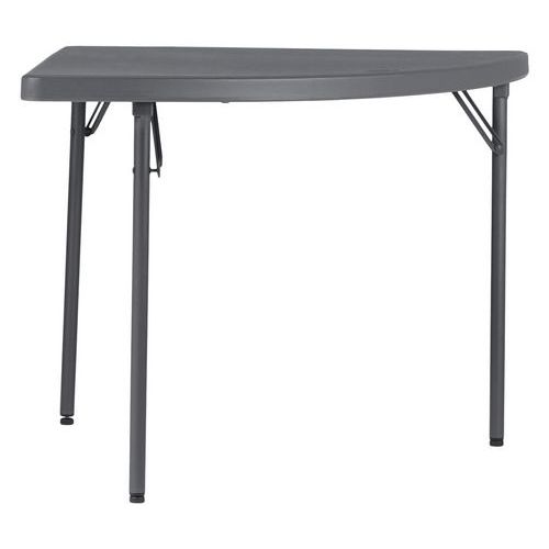 Table D'angle Pliante Xxl Corner 91 X 91 Cm - Gris Bleuté