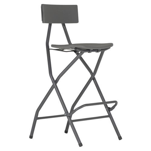 Tabouret Pliant Alvarstool - Gris Bleuté