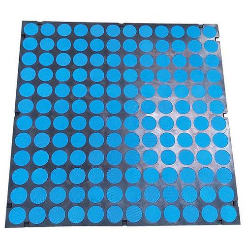 Matlast Classe Feu M1 - 50x50 Cm Pastille Bleue Sans Bord