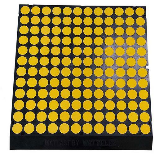 Matlast Classe Feu M1 - 555x50 Cm - Pastille Jaune 1 Bord