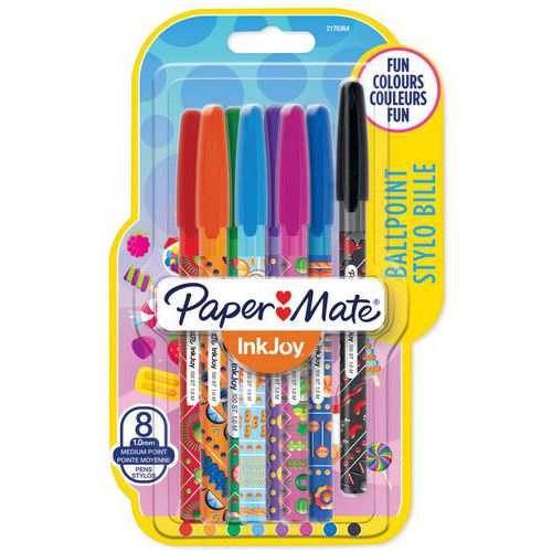Stylo à Bille Inkjoy 100 Cap Wrapâ„¢ Capuchonné Assortis