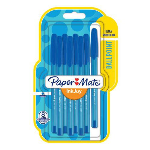Stylo à Bille Inkjoy 100 Cap Wrapâ„¢ Capuchonné Bleu