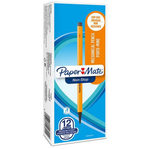 Porte-mine Non-stop 07 Mm Hb #2 Jaune - Paper MateÂ®