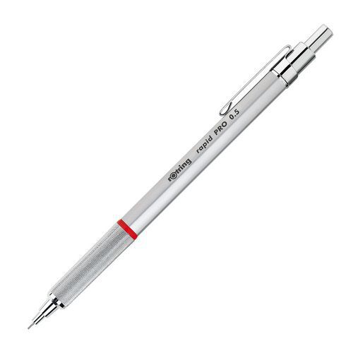 Stylo Bille RotringÂ® Rapid Pro Pointe Moyenne Argent
