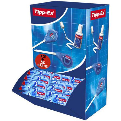 Correcteurs Tipp-ex Pocket Mouse 10 M X 42 Mm - Bic