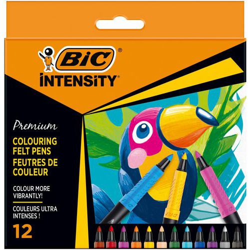 Feutres de coloriage BIC Intensity - loisirs créatifs adultes BIC