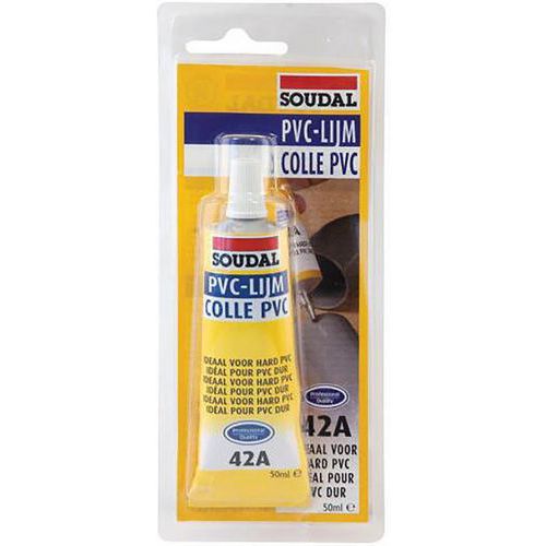 Colle PVC liquide 50 ml - Soudal Colle PVC liquide 50 ml - Soudal
