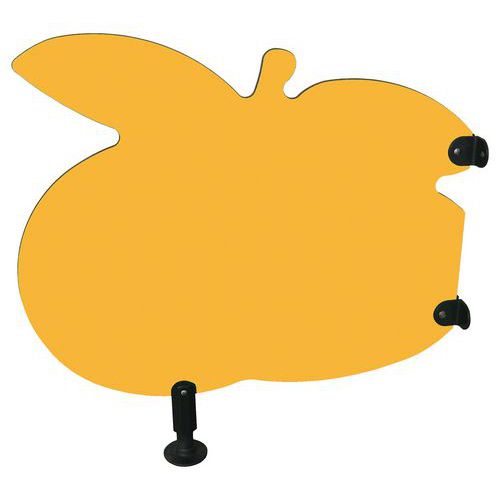 Séparation Sanitaire Enfant Pomme Larg 75 X Haut 73 Cm Mirabelle